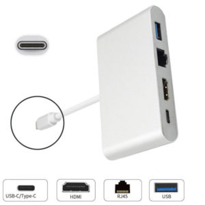 Adaptateur USB-C 4 en 1
