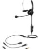 Callerheadset med airtube