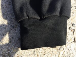 Schwarzer EMF-Schutz-Hoodie