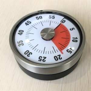 Minuterie en acier inoxydable