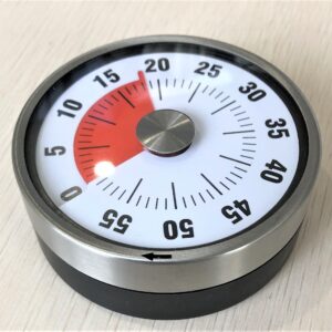 Minuterie en acier inoxydable